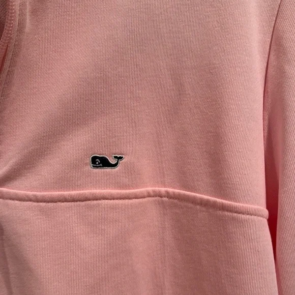 Vineyard Vines Pink Quarter-Zip Pullover - Picture 3 of 4